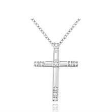 Lose Money Promotions silver plated necklace women White Mediate Cross collane collier plastron femme HBN111