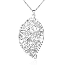 Lose Money Promotions silver plated necklaces & pendants Leaf choker men jewelry