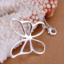 Lose Money Promotions silver plated pendant necklace Big butterfly tattoo choker bone