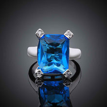 best friends wedding ring cover me sky blue aliancas jewerly accessories FBLR017