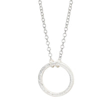 10pcs/lot Gold&Silver Forever Circle Pendant Necklace Popular Long Chain Choker Cute Female Wholesale NecklaceN083