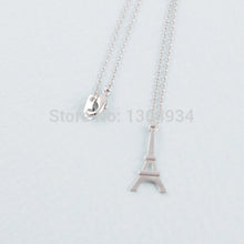 , 10pcs/lot Gold and Silver Eiffel Tower Necklace, Architecture Necklace, Korean Fashion-n063