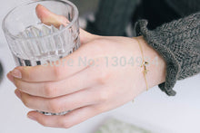 10pcs/lot Gold and silver cute simple design anchor charm bracelets Wholesale Girls Simple Gifts Jewelry B022