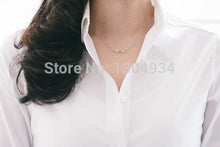 10pcs/lot Trendy 2015 Anchor Necklace Female Choker Collar Popular Elegant Chain Pendant Wholesale Necklace N071