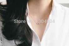10pcs/lot Trendy 2015 Anchor Necklace Female Choker Collar Popular Elegant Chain Pendant Wholesale Necklace N071