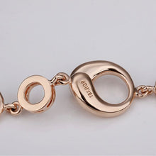 18K GP gold plated bracelet fashion jewelry bracelet nickel free plating platinum crystal bracelet bangle SMTPB017