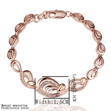 18K GP gold plated bracelet fashion jewelry bracelet nickel free plating platinum crystal bracelet bangle SMTPB013