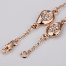 18K GP gold plated bracelet fashion jewelry bracelet nickel free plating platinum crystal bracelet bangle SMTPB015