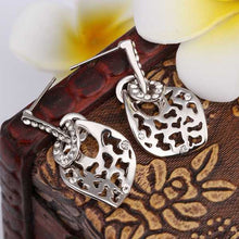 18K GP gold plated jewelry earring nickel free copper rhinestone crystal earrings Chrismas Gift SMTPE484