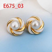 18K GP gold plated jewelry earring nickel free copper rhinestone crystal earrings Chrismas Gift SMTPE675