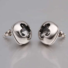 18K GP gold plated jewelry earring nickel free copper rhinestone crystal earrings Chrismas Gift SMTPE476