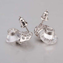18K GP gold plated jewelry earring nickel free copper rhinestone crystal earrings Chrismas Gift SMTPE506