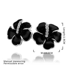 18K GP gold plated jewelry earring nickel free copper rhinestone crystal earrings Chrismas Gift SMTPE513