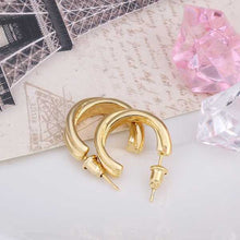 18K GP gold plated jewelry earring nickel free copper rhinestone crystal earrings Chrismas Gift SMTPE461