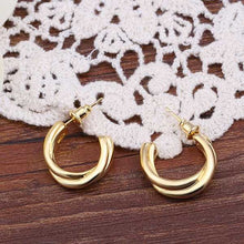 18K GP gold plated jewelry earring nickel free copper rhinestone crystal earrings Chrismas Gift SMTPE461