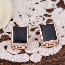 18K GP gold plated jewelry earring nickel free copper rhinestone crystal earrings Chrismas Gift SMTPE499
