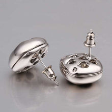 18K GP gold plated jewelry earring nickel free copper rhinestone crystal earrings Chrismas Gift SMTPE476