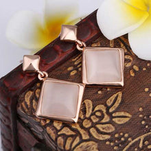 18K GP gold plated jewelry earring nickel free copper rhinestone crystal earrings Chrismas Gift SMTPE454