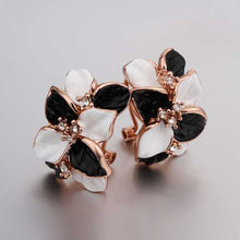 18K GP gold plated jewelry earring nickel free copper rhinestone crystal earrings Chrismas Gift SMTPE472