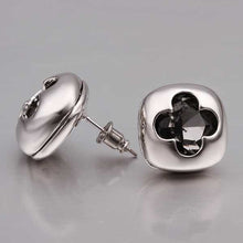 18K GP gold plated jewelry earring nickel free copper rhinestone crystal earrings Chrismas Gift SMTPE476