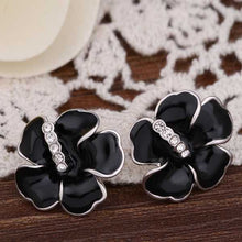 18K GP gold plated jewelry earring nickel free copper rhinestone crystal earrings Chrismas Gift SMTPE513