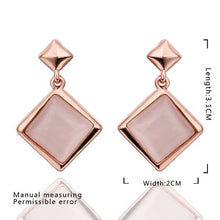 18K GP gold plated jewelry earring nickel free copper rhinestone crystal earrings Chrismas Gift SMTPE454