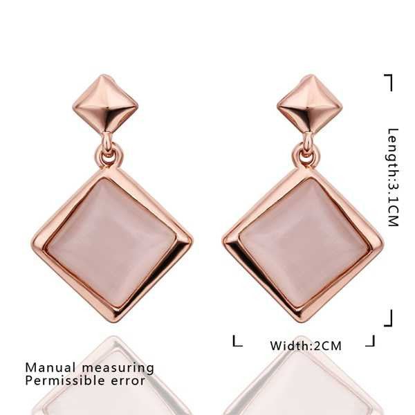 18K GP gold plated jewelry earring nickel free copper rhinestone crystal earrings Chrismas Gift SMTPE454