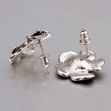 18K GP gold plated jewelry earring nickel free copper rhinestone crystal earrings Chrismas Gift SMTPE513