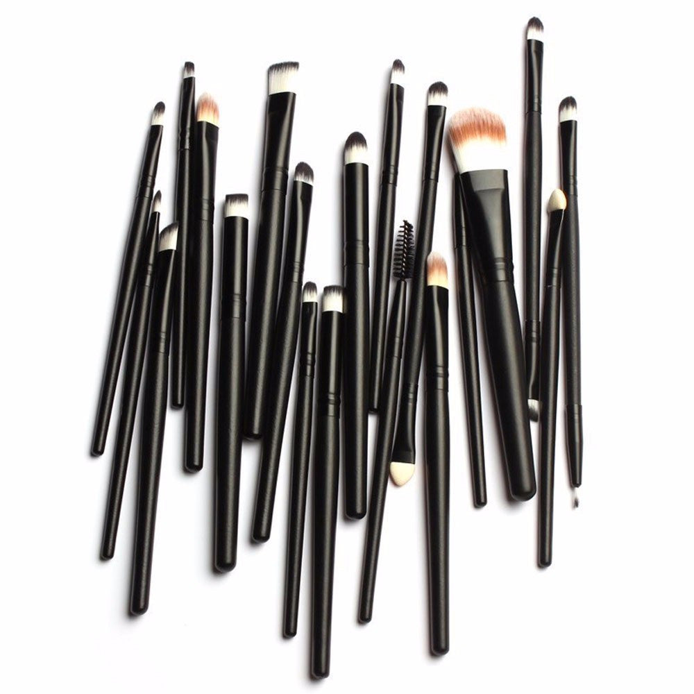 20 Pcs Makeup Brushes Set Powder Foundation Eyeshadow Eyeliner Lip Cosmetic Brushes Maquiagem StockClearance